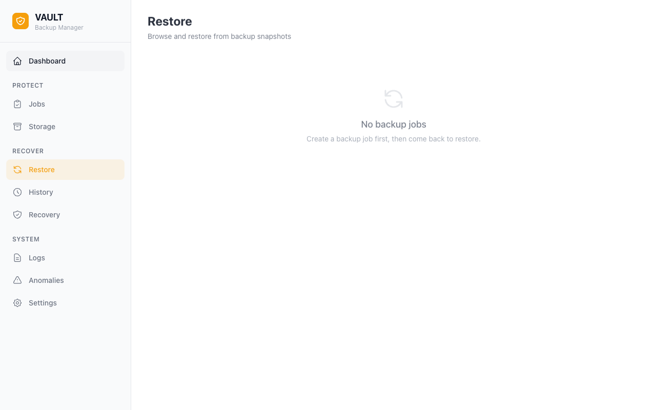 Restore
